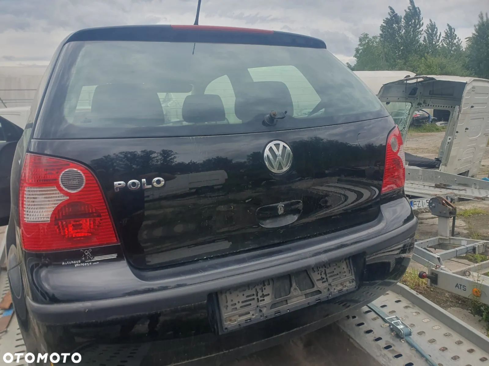 Klapa tylna szyba VW volkswagen POLO 9N 03r 3D 1.2 b kod L041 - 1