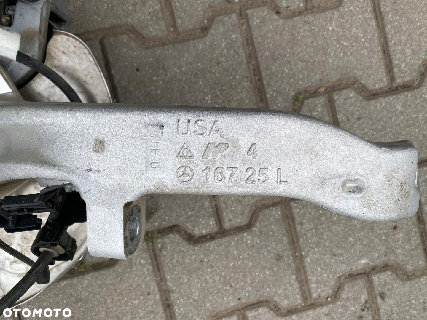 ZWROTNICA TARCZA ZACISK LEWA MERCEDES GLE 167 LIFT - 3