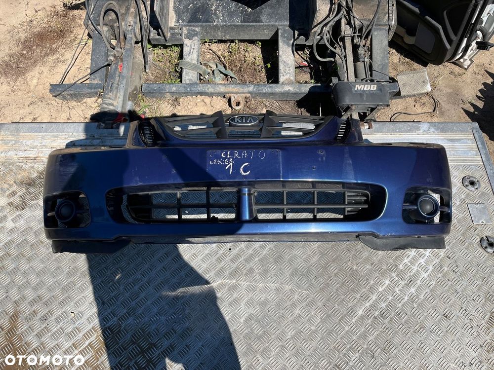 kia cerato I zderzak przód przedni lakier-1C