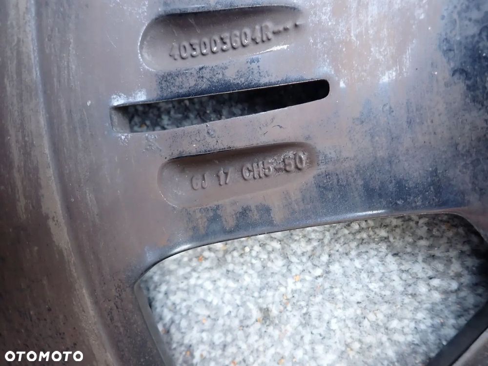 FELGA ALUMINIOWA FIAT 6JX17 ET 50 403003604R DOSĘPNE 2 SZTUKI - 3