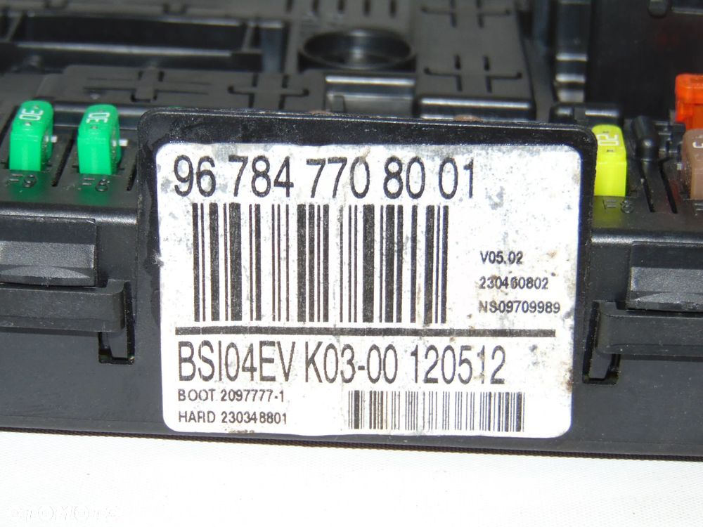 Moduł sterownik BSI 967847708001 Citroen Berlingo Peugeot Partner II - 2