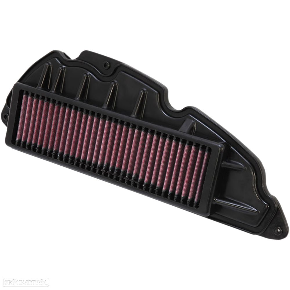 filtro de ar desportivo k&n honda nss 300 / sh 300 i ha-3011 - 1