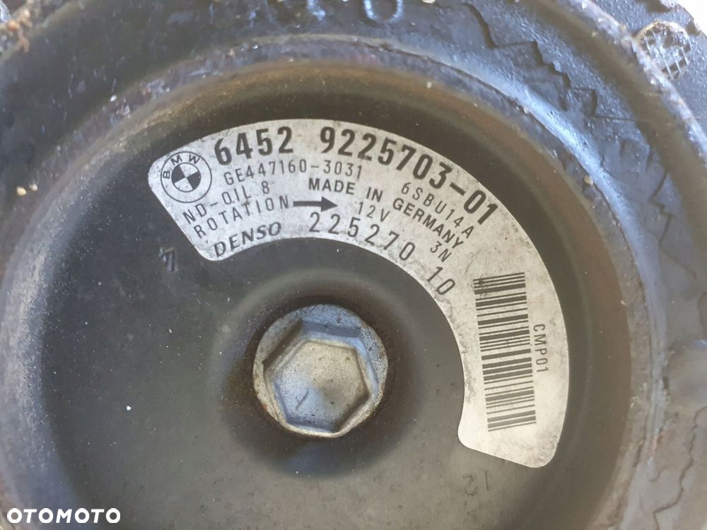 SPRĘŻARKA KLIMATYZACJI BMW F10 F11 2.0 D _ 447260-3821 - 9