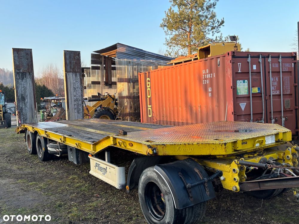Fliegl DTS 300 DMC 30ton 2007r elektr najazdy 3 osie haki, balkon - 1
