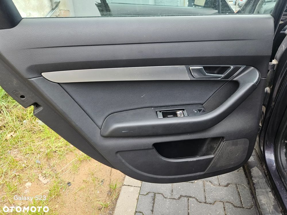 Fotel kierowcy pasażera kanapa grzane boczki skóra Audi A6 C6 2006r sedan - 3