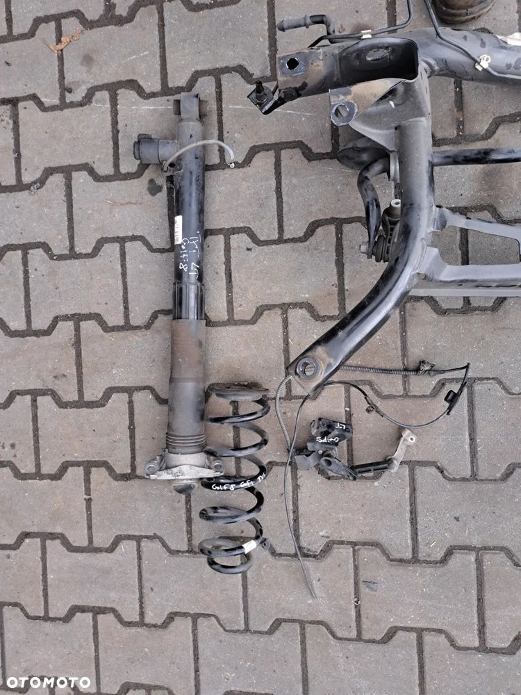 Volkswagen Golf VIII sanki wózek tył 5H0500039A amortyzator aktywny  sprężyna GTI czujnik poziomowania xenonów 1EA512513 - 5