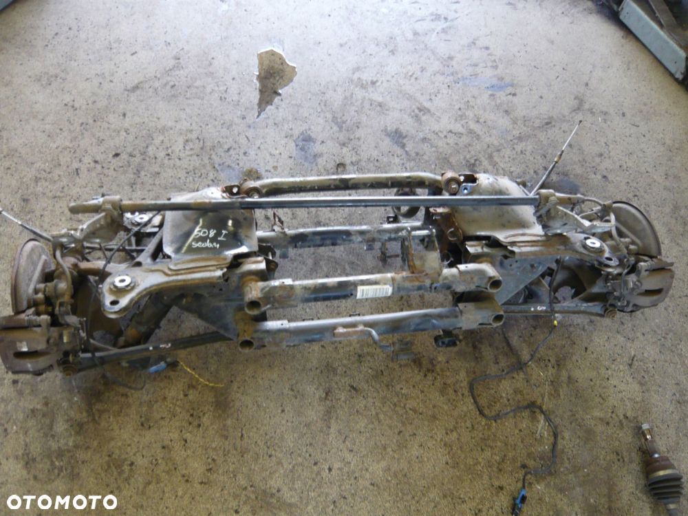 belka zawieszenia tylnego oś wózek sanki komplet peugeot 508 i sedan - 1