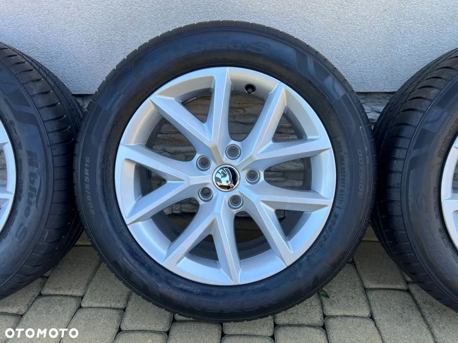 Koła Skoda Octavia Superb Karoq Seat Leon Ateca VW Golf Passat Tiguan T-roc - 16 cali, 5x112 otwór: 57,1 - demo - 3