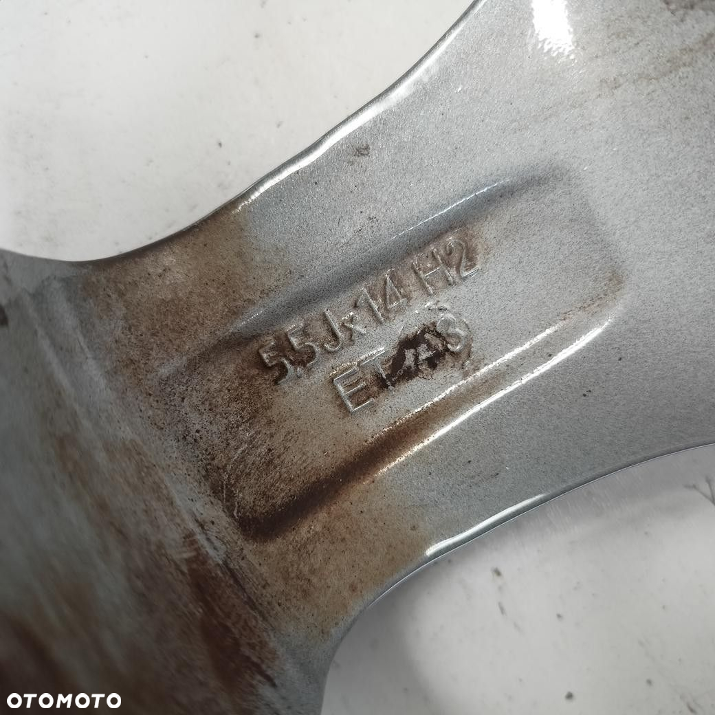 Alufelgi 4x100 14 Kia Mazda Toyota 4szt (F5327) - 7