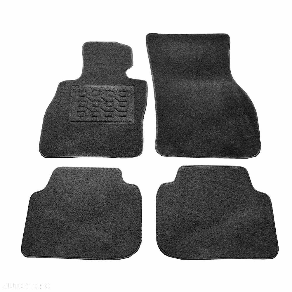 Covorase mocheta Mini Clubman F-54 2015-prezent, Negre, set de 4 Buc. - 1