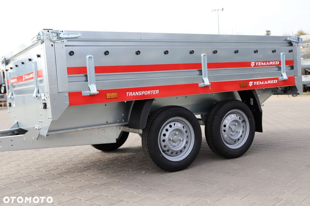 TEMARED TRANSPORTER 2515/2 0,75T 254x151x40 cm , 2 osie, dmc 750 kg - 11