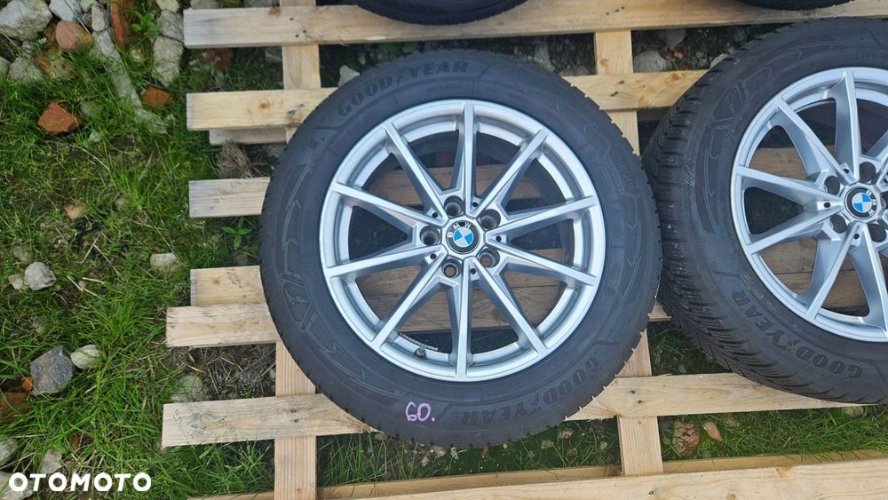 felgi aluminiowe bmw g20 7.5x17 et30 6896762 opony zima goodyer 225/55 r17 - 2