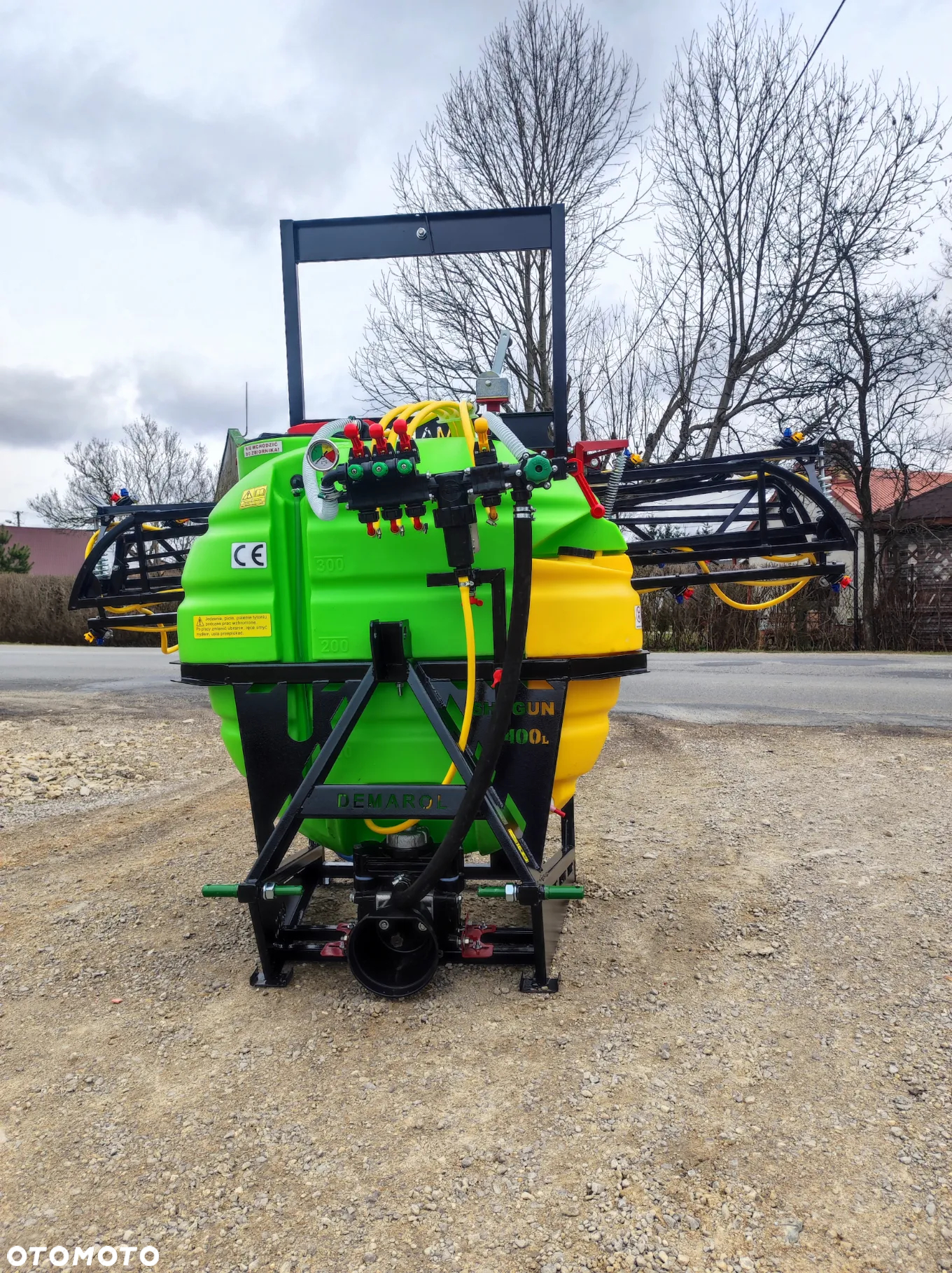 OPRYSKIWACZ POLOWY ZAWIESZANY DEMAROL 200/ 300/ 400/ 600/ 800/ 1000l lanca 8/10/12/15m model CYKLON SOKÓŁ lub SZOGUN - 11