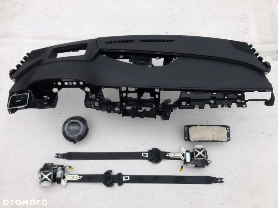 AUDI A8 D4 4H DESKA KONSOLA KOKPIT PULPIT PÓŁKA PARAPET PODUSZKI POWIETRZNE AIRBAG PASY PAS KURTYNA FOTELA PODUSZKA FOTELOWA W FOTEL naprawa REGENERACJA - 2