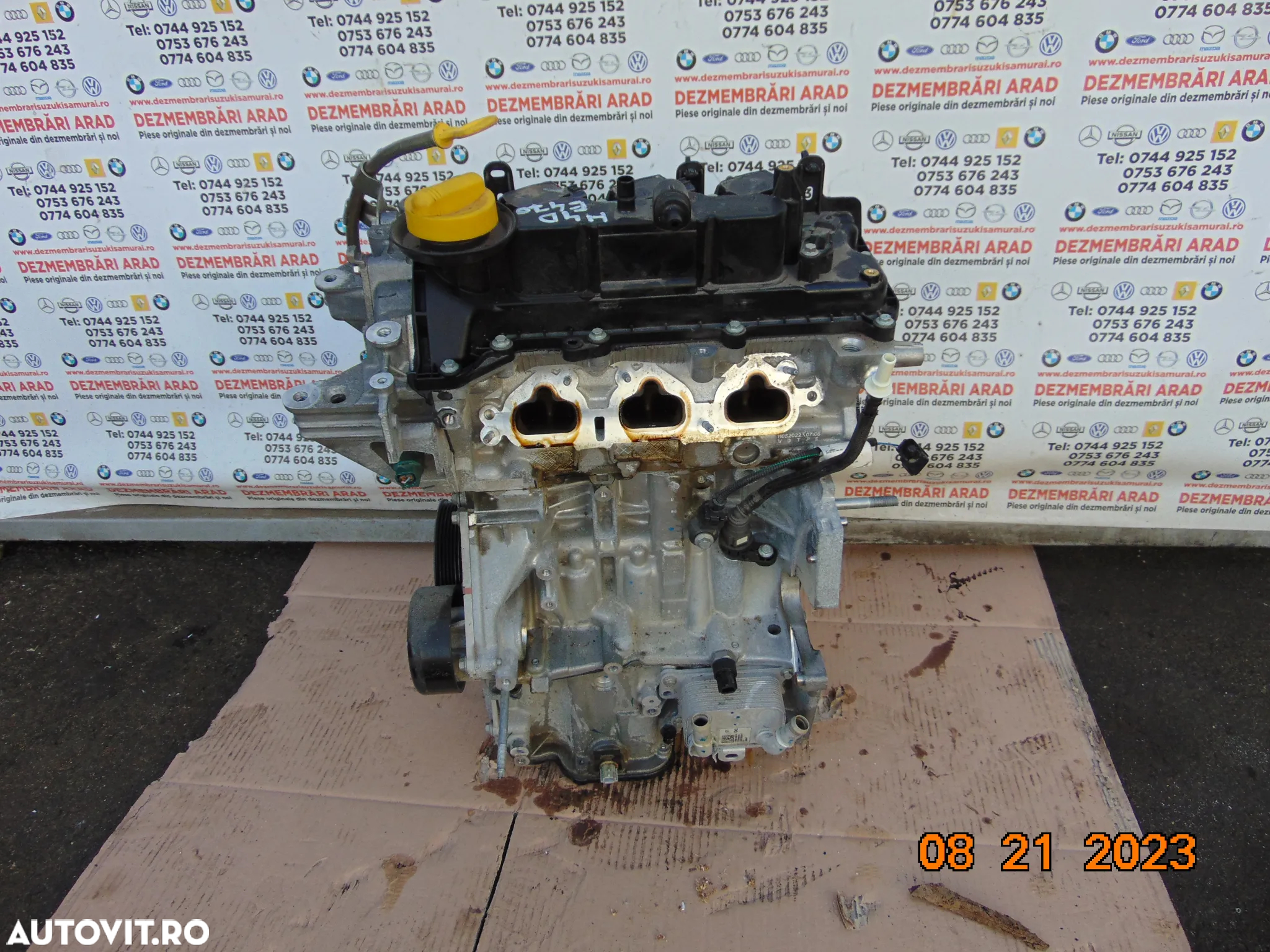 Motor Dacia 1.0 h4de470 h4de Logan sandero MCV Renault clio captur 1.0tce - 6