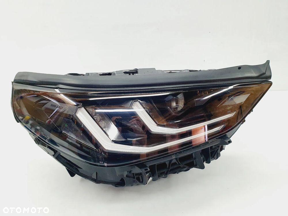 BMW X3 G45 LAMPA PRZÓD PRAWA FULL LED  SHADOW LINE BLACK ORYGINAŁ 8087164 - 2