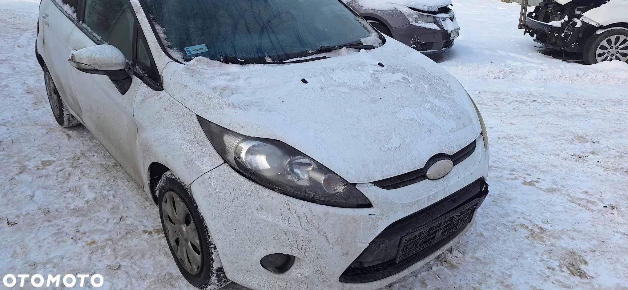 Ford Fiesta mk7 1,6TDCI sanki belka wózek pod silnik - 1