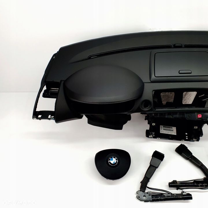 BMW 1 E87 DESKA KONSOLA AIRBAG PODUSZKI NAPINACZE - 2
