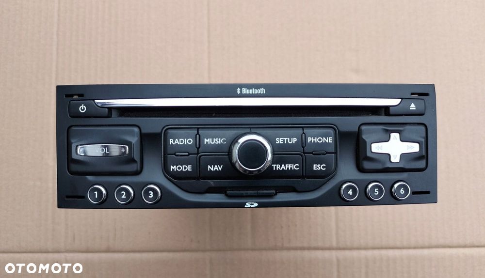 PEUGEOT 3008 RADIO CD  NAWIGACJA  BLUETOOTH 96661984XT - 1
