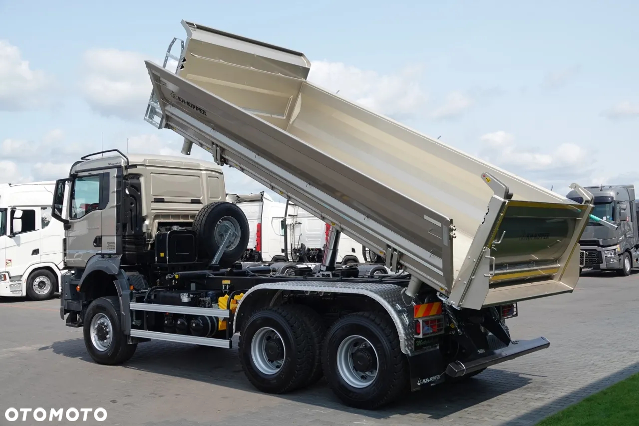 MAN TGS 33.480 / 6X6 / WYWROTKA 3 STRONNA / BORDMATIC / KH KIPPER / AUTOMAT / HARDOX  / BOGATA OPCJA / FABRYCZNIE NOWY / 2025 - 6