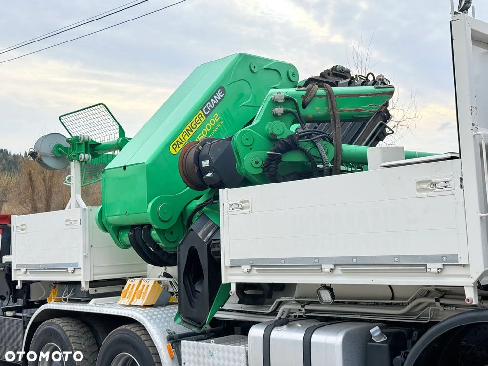 Mercedes-Benz * HDS Palfinger 150002 + FLY JIB PJ 170 * Mercedes Actros 8x6 * Dźwig * 40 TON * Wyciągarka * 35 Metrów * Kosz * - 35