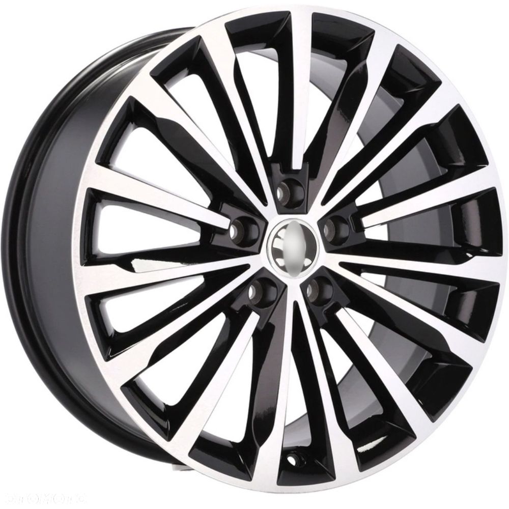 4x Felgi 18 m.in. do SKODA Trinity Kodiaq Karoq Octavia 4 Superb VW Golf Passat b8 Tiguan - F1526 (Y - 2