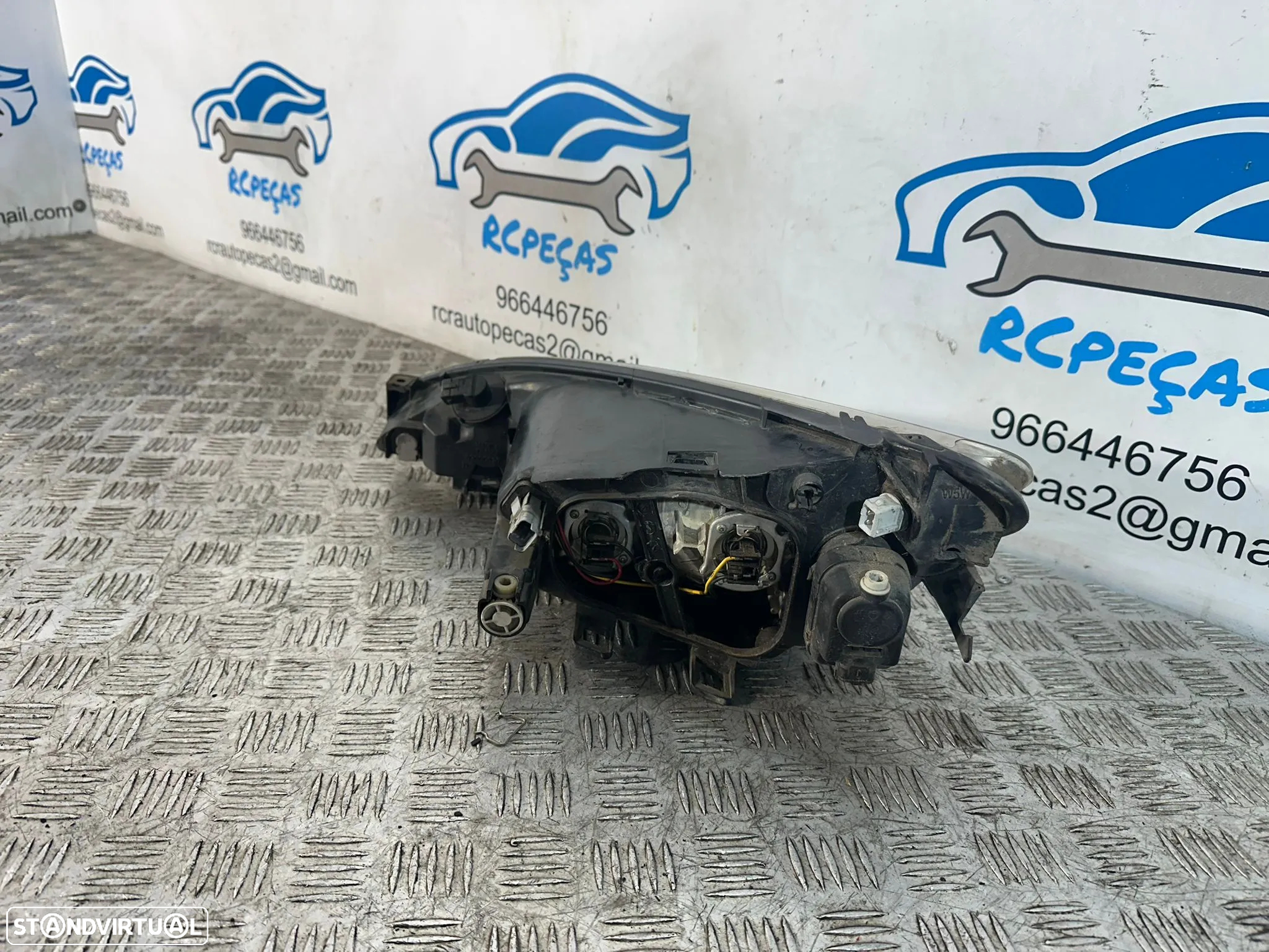 Farol Otica Frente Frontal Direita Original Peugeot 206 Facelift 9630869680 - 7