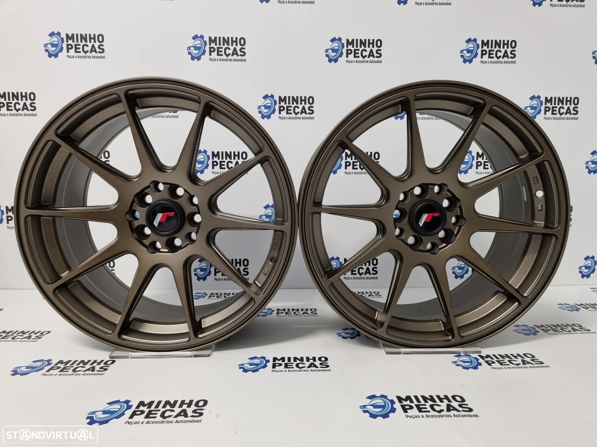 Jantes Japan Racing (JR11) em 17 Bronze (5X100 | 5X114.3) - 1