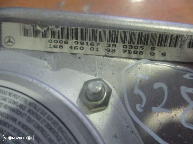 Airbag Condutor 16846001987D8809 MERCEDES W168 1999 - 2