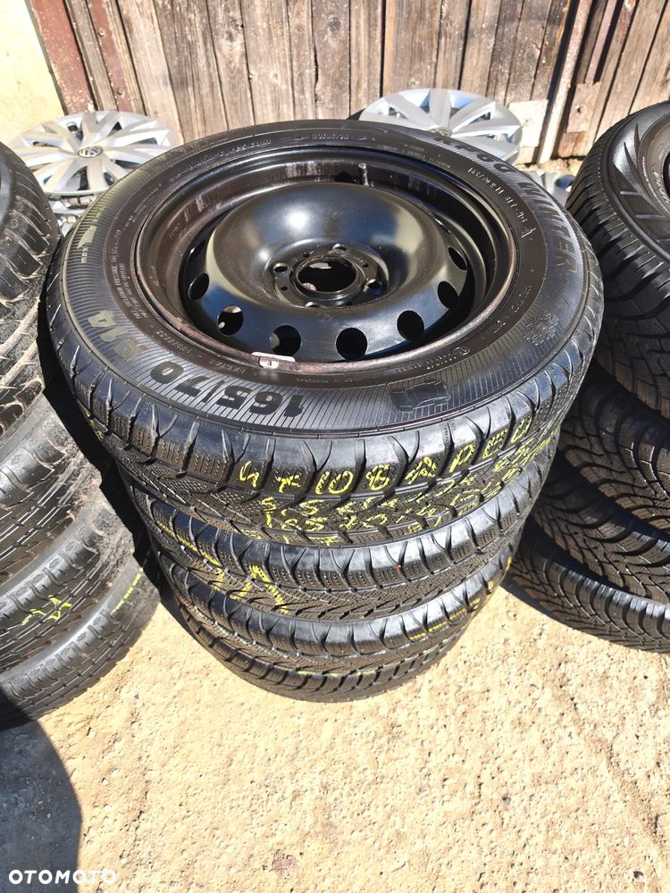 4x108 Felgi Stalowe Stal 14 Koła Zimowe Zima CITROEN AMI BERLINGO C2 C3 XSARA FIAT TOPOLINO PEUGEOT 1007 306 206 206+ 207 406 PARTNER 6,5mm Legnica ALU-RAD 165/70 - 1