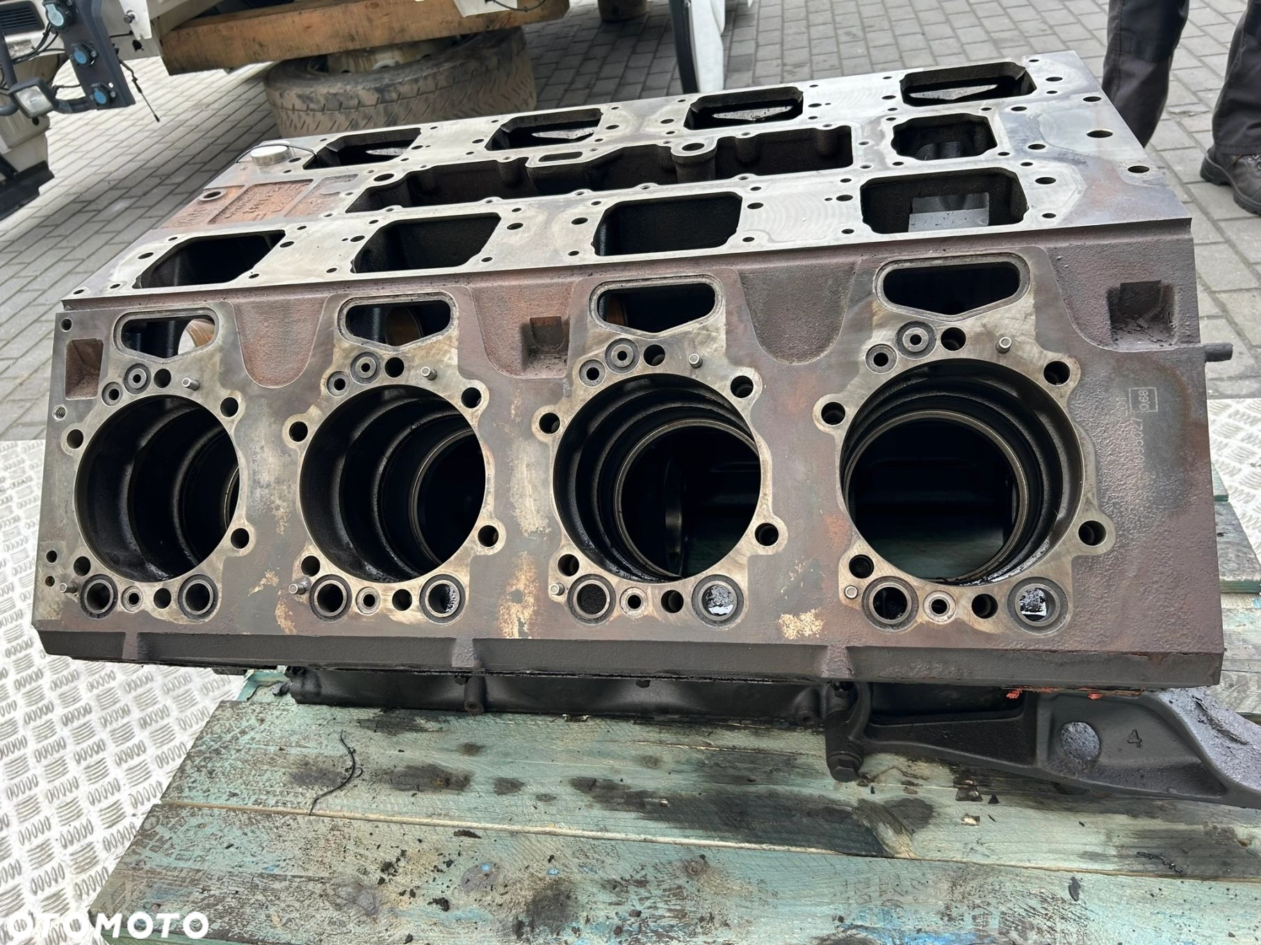 BLOK SILNIKA SCANIA R 500 560 580 620 V8 PDE 2012 ROK - 4