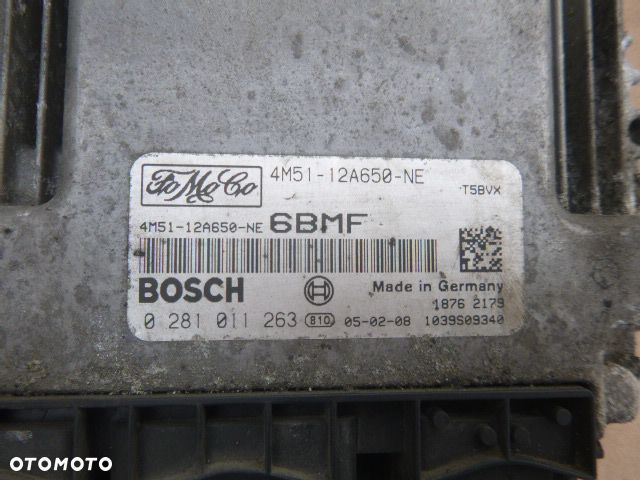 ZESTAW STARTOWY FORD FOCUS C-MAX MK1 1.6 TDCI 0281011263 - 14