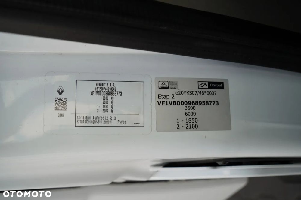 Renault MASTER / DOSTAWCZY / FIRANKA / MANUAL / DMC: 3500KG / 2022 - 36