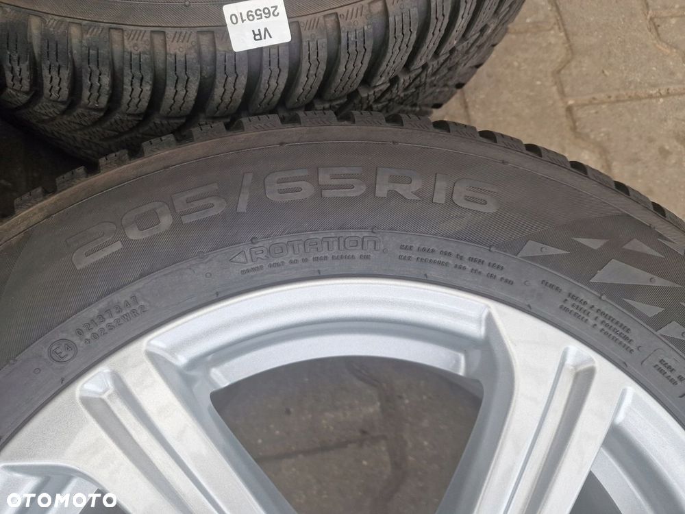 KOŁA FELGI ALU OPONY ZIMA ZIMOWE FORD PUMA 16 5X108 NOKIAN 205/65/16 2023 - 10