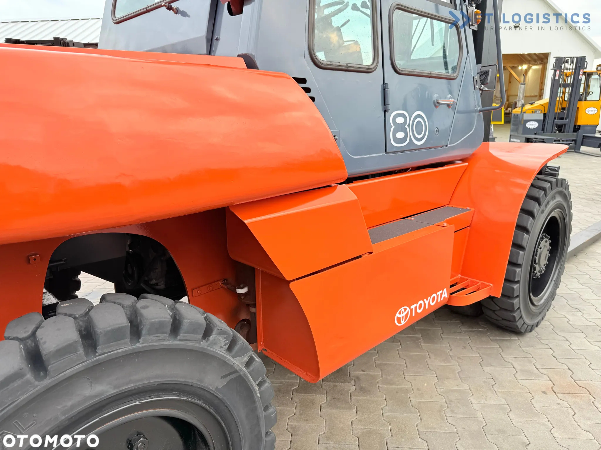 Toyota 60-5FD80 / DIESEL / DUPLEX - 4500MM / NOWE OPONY / KABINA OGRZEWANA / 8 TON / UDT / STAN IDEALNY - 17