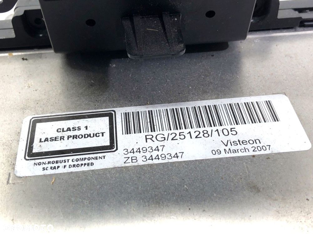 RADIO  MINI MINI (R56) 2005 - 2014 One 70 kW [95 KM] benzyna 2006 - 2010 3449347 - 3