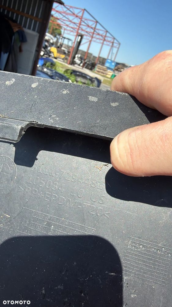 BMW X5 F15 SPOILER DOKŁADKA DYFUZOR ZDERZAKA PRZÓD 7294481 - 6