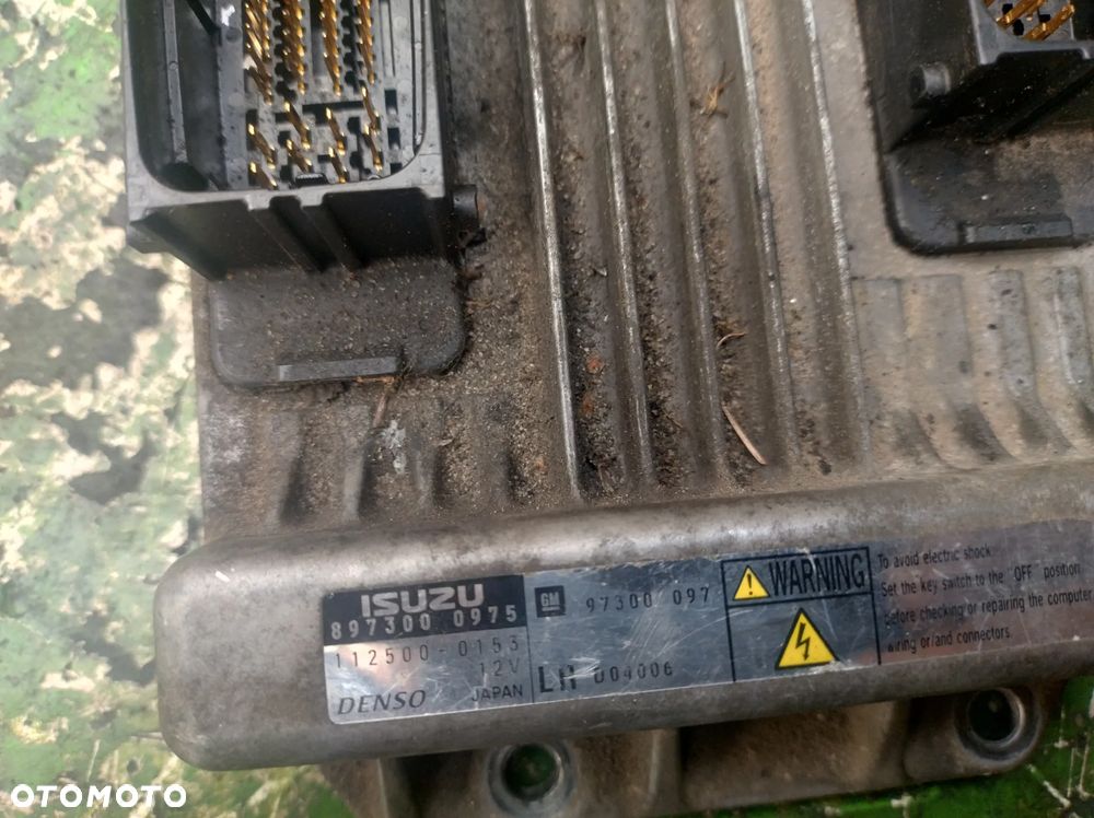 OPEL ASTRA corsa meriva 1,7CDTI komputer sterownik 897300075 - 1