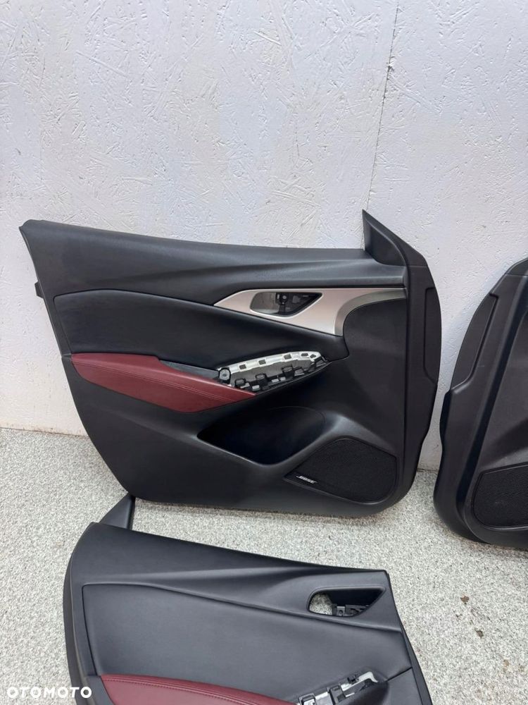 kanapa fotele siedzenia skóry komplet mazda cx3 cx-3 2015-2022 ładne - 15