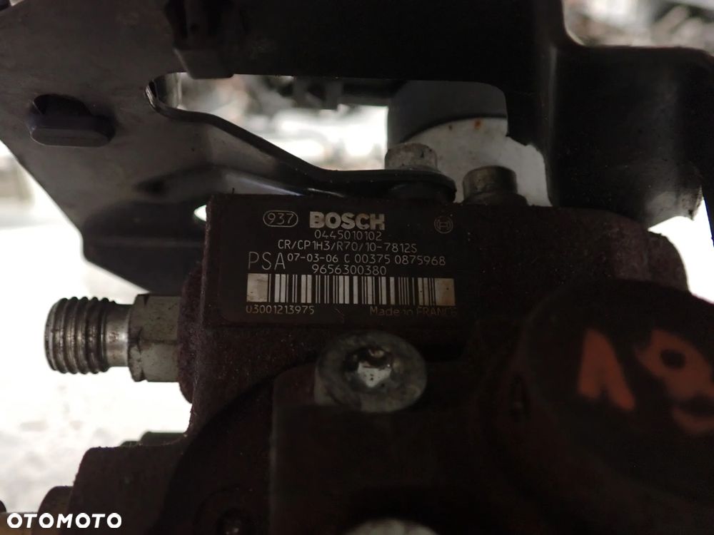 FORD PEUGEOT POMPA WTRYSKOWA 1.6 HDI TDCI 0445010102 9656300380 - 2
