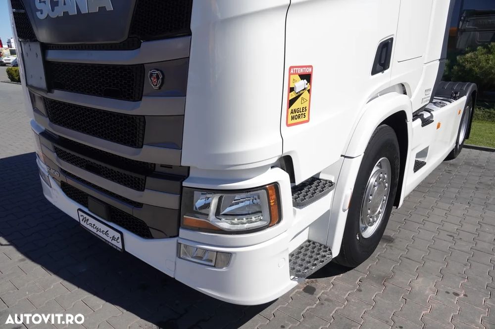 Scania R 450 / RETARDER / REZERVORE 1400 L / ANVELOPE 100% / - 12