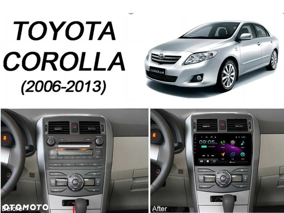 Radio samochodowe Android Toyota Corolla (9", silver) 2006.-2013 - 4