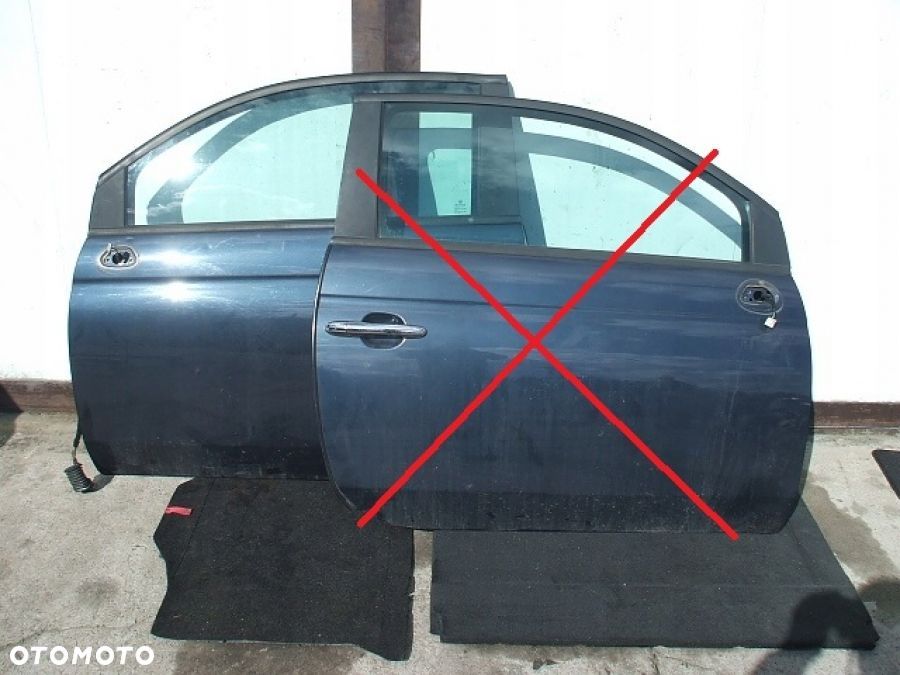 FIAT 500 DRZWI przód przednie lewe 415/B - 1