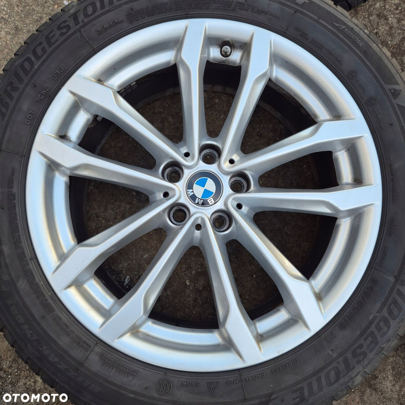 ZIMA KOŁA 19 ORYGINAŁ BMW X3 G01 X4 G02 245/50 R19 OPONY 2023r - 3