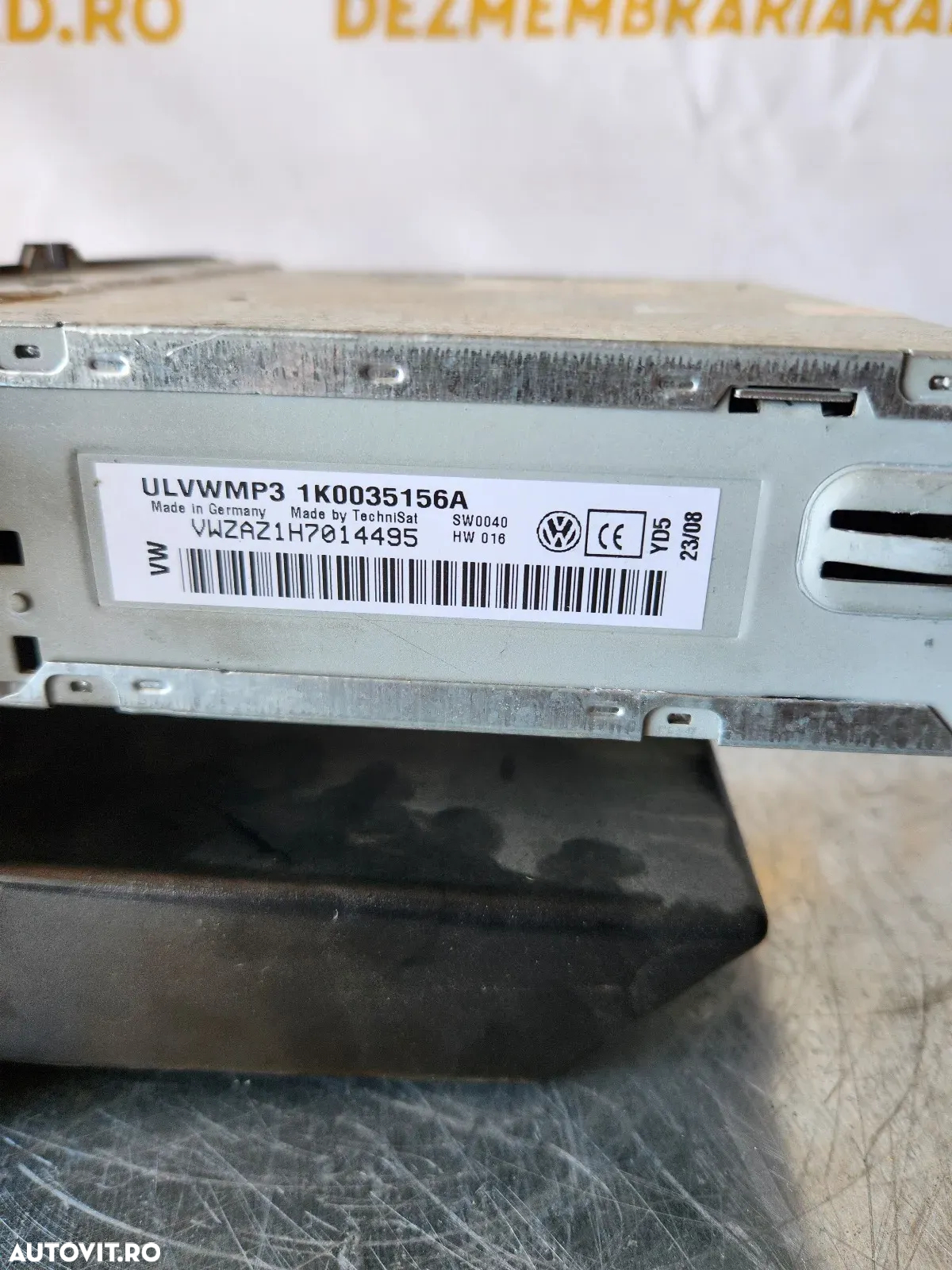 Radio Cd Vw Golf 5 Golf 6 Jetta Touran Caddy Etc. Cod 1KA - 6
