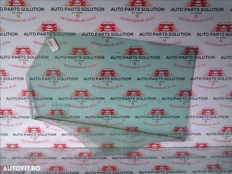 geam usa stanga spate audi a4 b8 - 1
