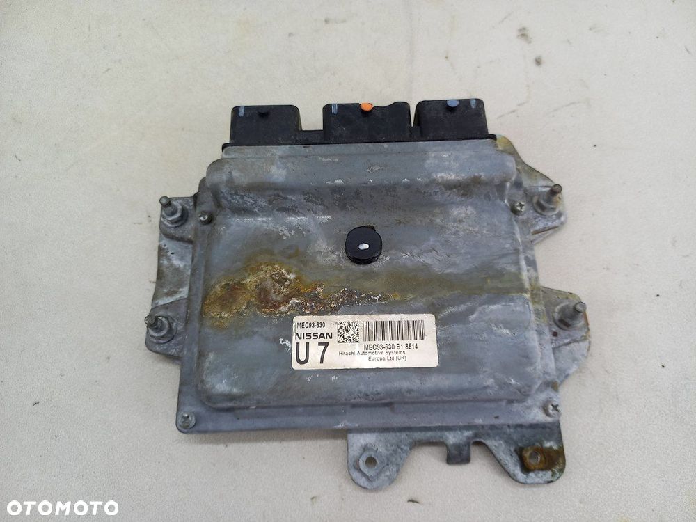 KOMPUTER, STEROWNIK NISSAN QASHQAI ( 06-12 ) MEC93-630 1.6 16V - 1