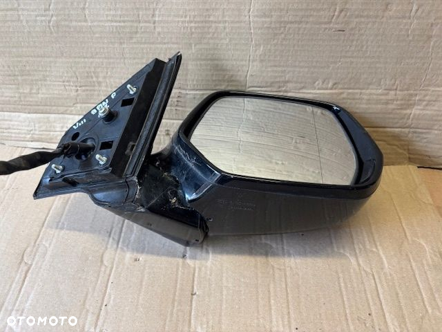 HONDA CR-V III 07-12r LUSTERKO PRAWE 9 PIN CZARNE SKŁADANE NH731P - 3