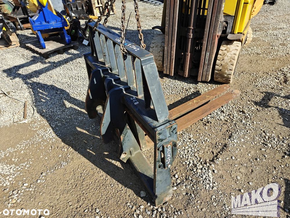 Widły JCB do koparki ładowarki telehandlera pod szybkozłącze - 4