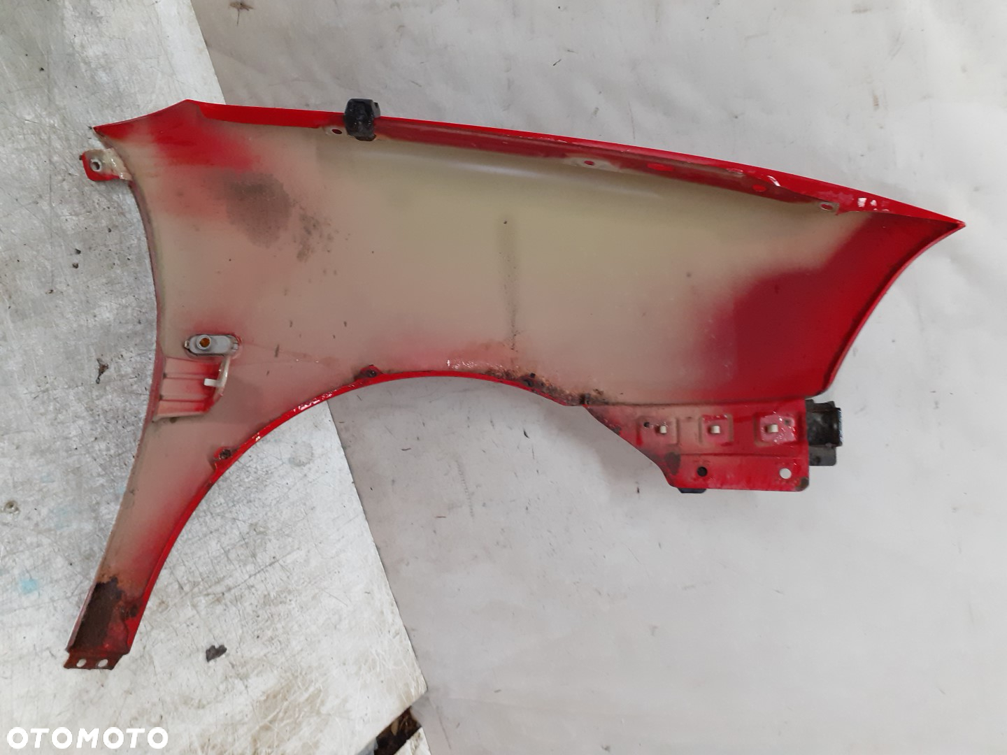 *  BŁOTNIK LEWY PRZÓD SEAT IBIZA III 3 6L LP3G CZERWONY - 4